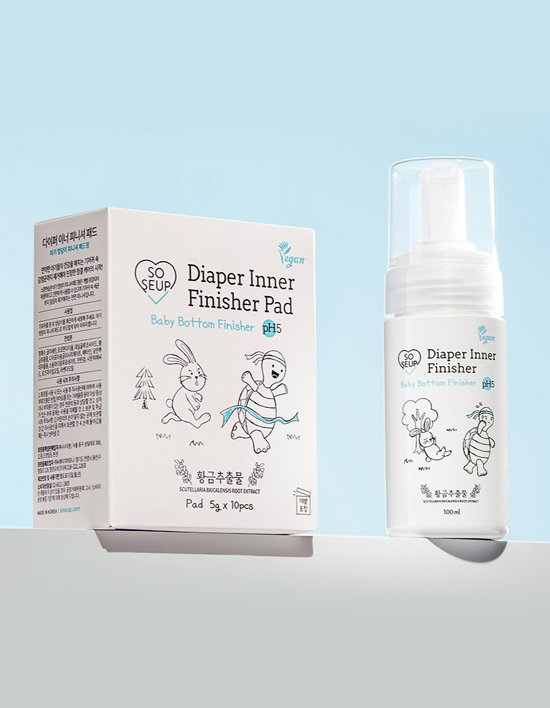 [소중한습관] 노워시 아기 엉덩이 피니셔 4종 (택1)