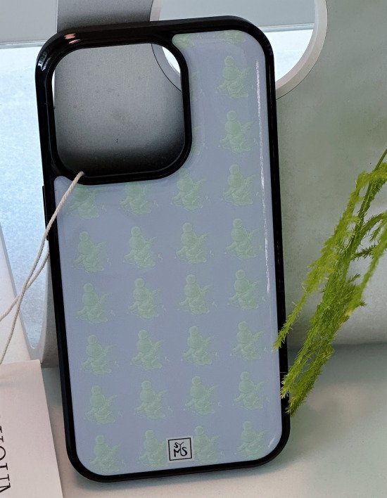 [소유마실] Blissful soyoumasil blue 에폭시범퍼케이스