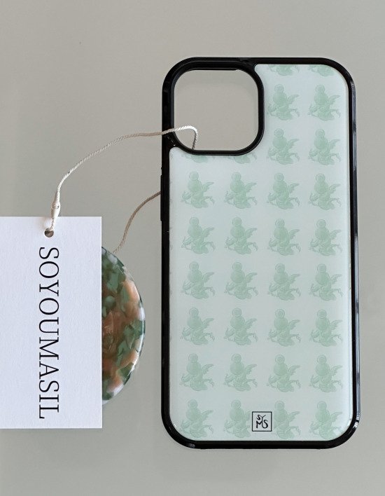 [소유마실] Blissful soyoumasil Ivory 에폭시범퍼케이스