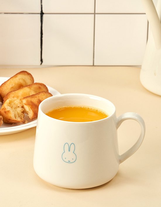 [보프렌즈] 미피 노르딕 도자기 손잡이 카페 머그컵 340ml