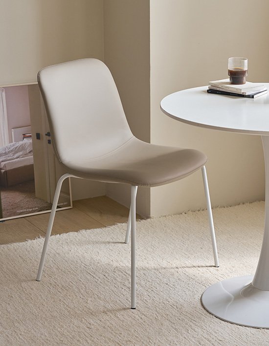 [메종드꼼마] 모먼트 식탁의자 2종 (택1)