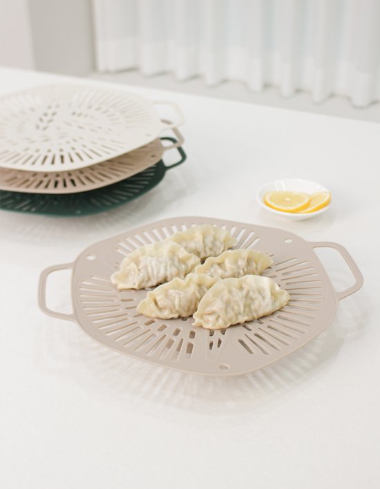 [실리샵] 국산 실리콘 손잡이 찜기 찜받침 삼발이 3color (택1)