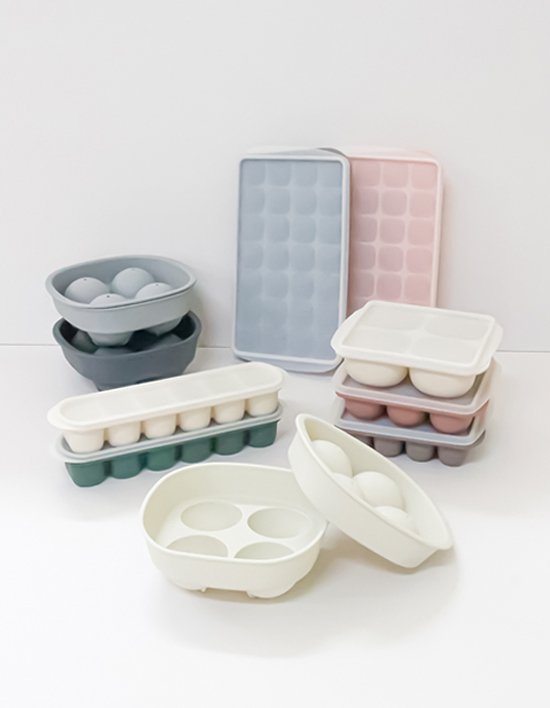 [실리샵] 국산 실리콘 얼음틀 이유식 아이스몰드 소분트레이 7종 (택1)