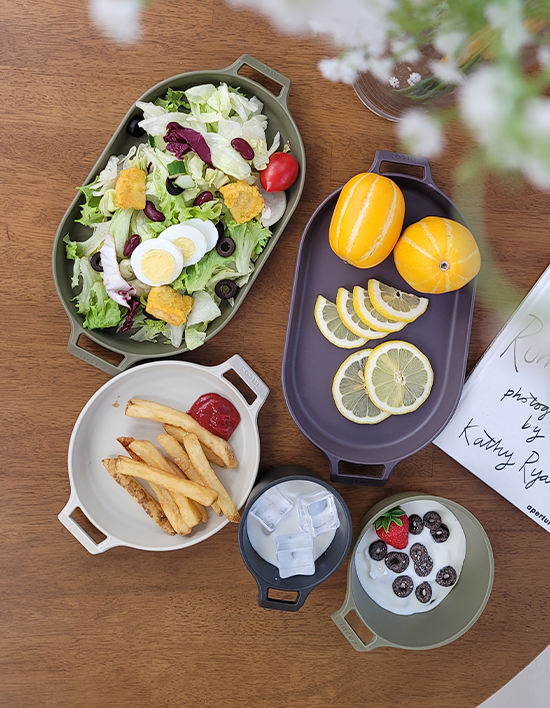 [이타카] 어썸 심플 쿡 시리즈 1인 세트+멀티 파우치 세트