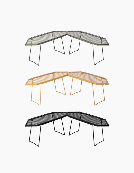 [이타카] 헥사 그릴 테이블 2P 3종 택 1