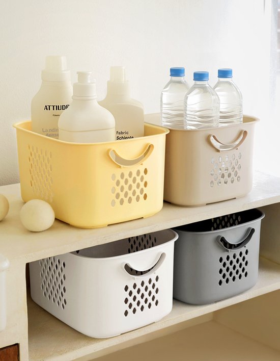 [네이쳐리빙] 데일리하드 멀티수납 바구니 1P / 2P 택1