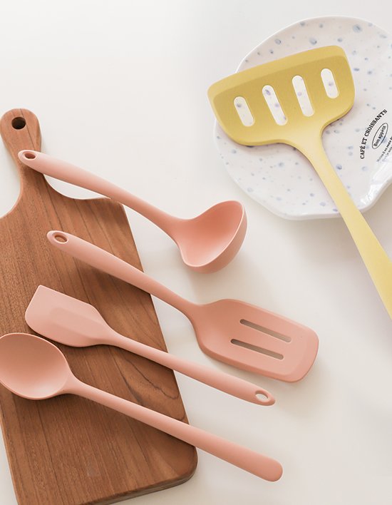 [네이쳐리빙] 간편살림 미니멀 실리콘 조리도구 5종 택 1