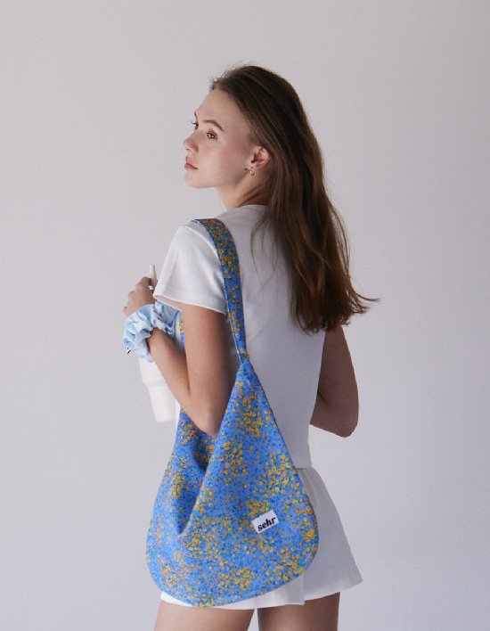 [세르] 옐로우로즈 이지백 (스카이블루)