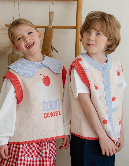 [마이리틀스타] 컵케이크 베스트 - 베이지