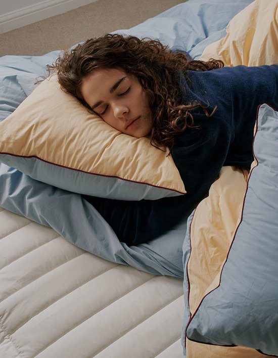 [콤마씨] 파우더 투톤 차렵이불 (4color)