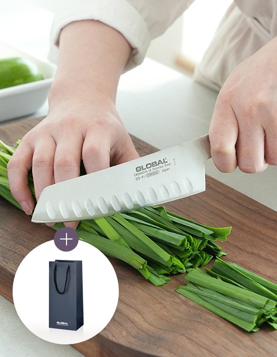 [글로벌] GS-91 채소나이프 딤플 14cm (GS-91)