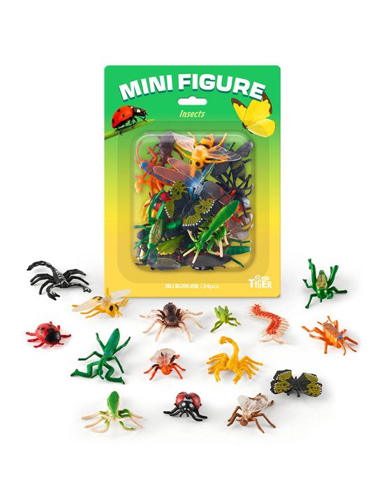 [마이리틀타이거] 미니 피규어 곤충 (24pcs)