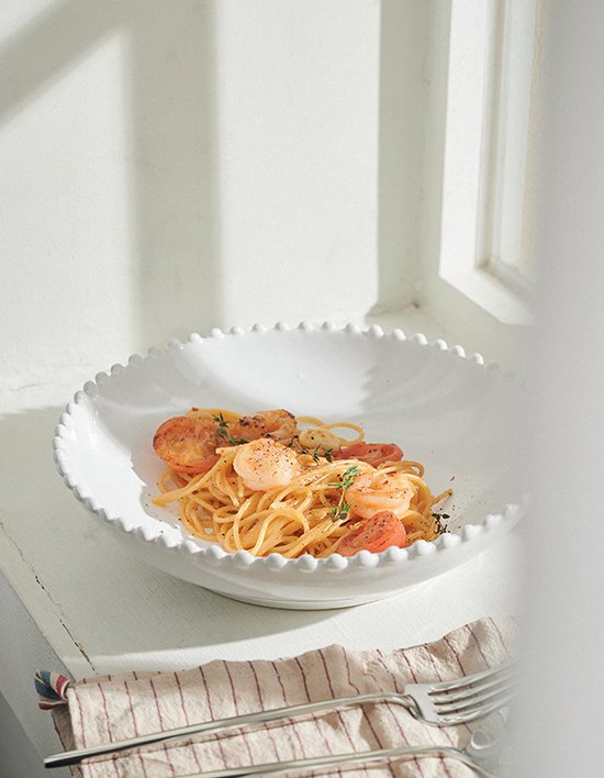 [코스타노바] 화이트펄 파스타서버 34cm (화이트펄 파스타서버 34cm)