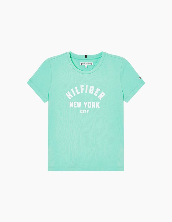 [타미힐피거 키즈] 힐피거 그래픽 티셔츠 MINT