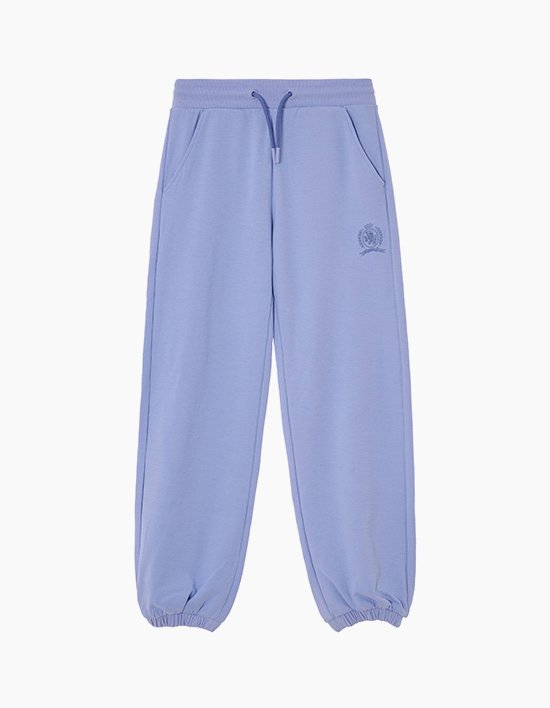 [타미힐피거 키즈] 토널 크레스트 스웨트 팬츠 VINTAGE IRIS