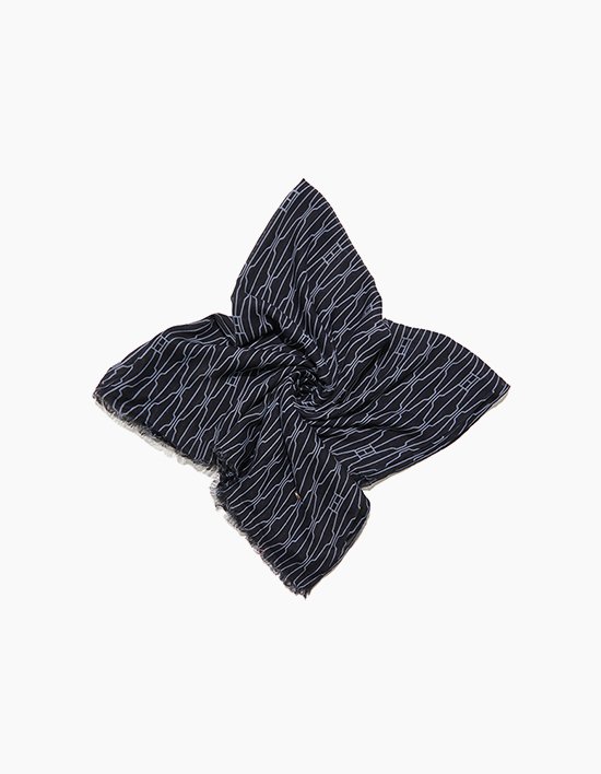 [타미힐피거 우먼] 에센셜 플래그 스카프 SPACE BLUE