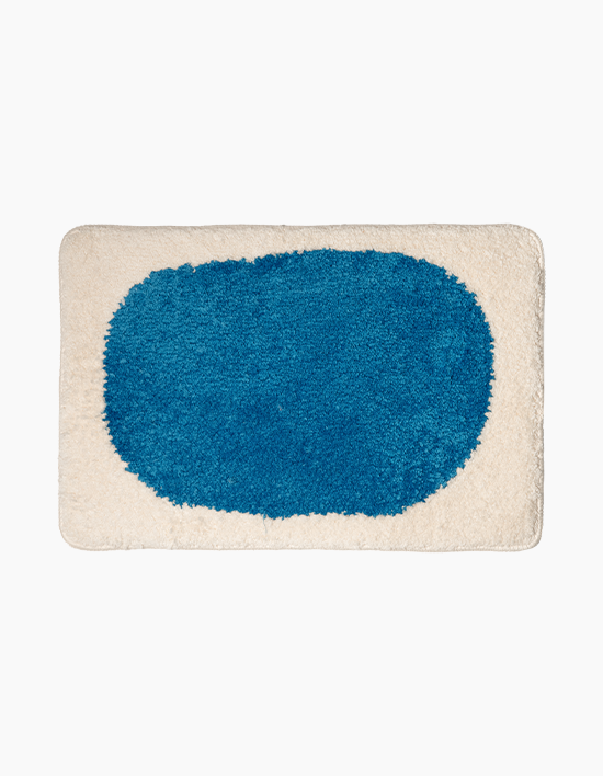 [데이드리머] 아르케 오벌 블루 인테리어 발매트