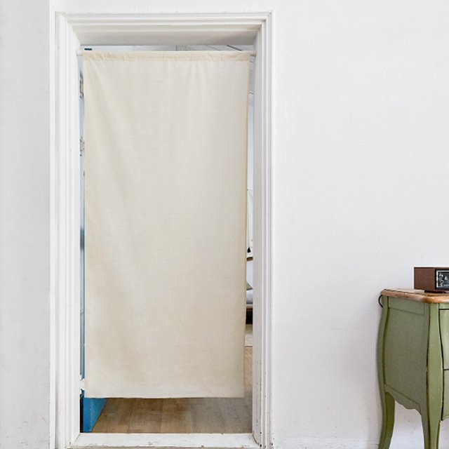 [얼레디낫옛] 블랭크 도어커튼 프리미엄 광목 가리개 커튼 3종 (택1)