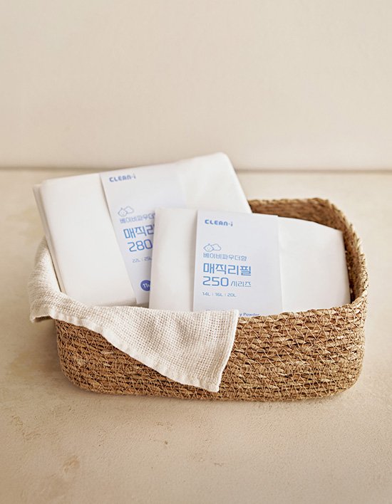 [크린아이] 매직리필 쓰레기봉투 베이비파우더향 2종 (택1)