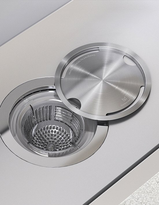 [엠지엠씨] 플루딕 싱크대 배수구망 세트 (1개)