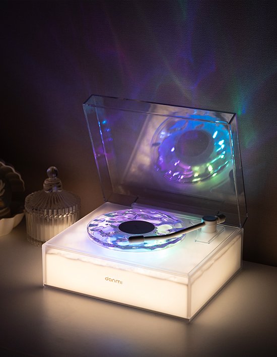 [단미] 오로라 블루투스 스피커 미니 레트로 감성 무드등 (5COLOR)