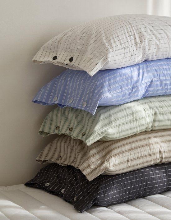 [마틸라] 모닝클로젯 60수 고밀도순면 단추 베개커버 5종(택1)