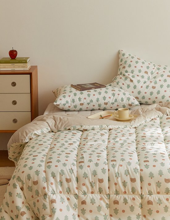 [마틸라] 무브 소프트 세미 극세사 차렵이불세트 SS/Q/K 30종(택1)