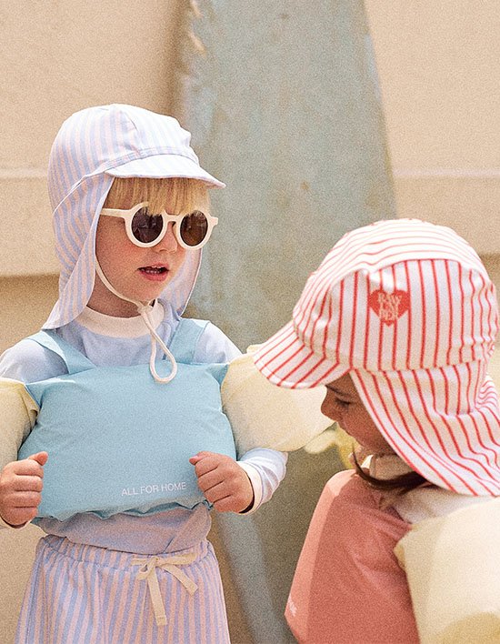 [올포홈] 크레용 플랩캡 수영모자 3종 (택1)