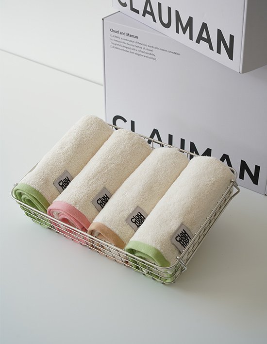 [클라우망1981] 국내생산 엣지 타월 고중량 200g 10P 3종(택1)