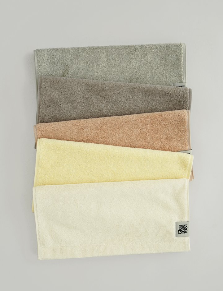 [클라우망1981]국내생산 천연식물염색 오가닉 170g 고중량 호텔수건 5P 5종(택1)