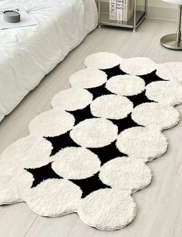 [홈비] 오레오 터프팅 인테리어 러그 카페트 6종 (택1)