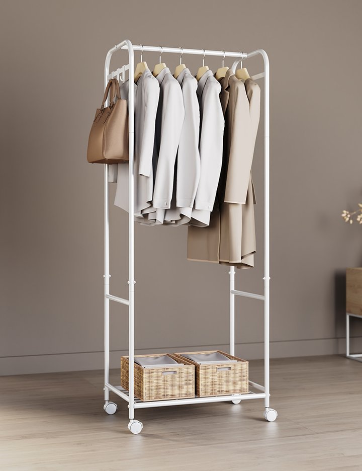 [홈비] 무베즈 수납형 이동식행거 6종 (택1)