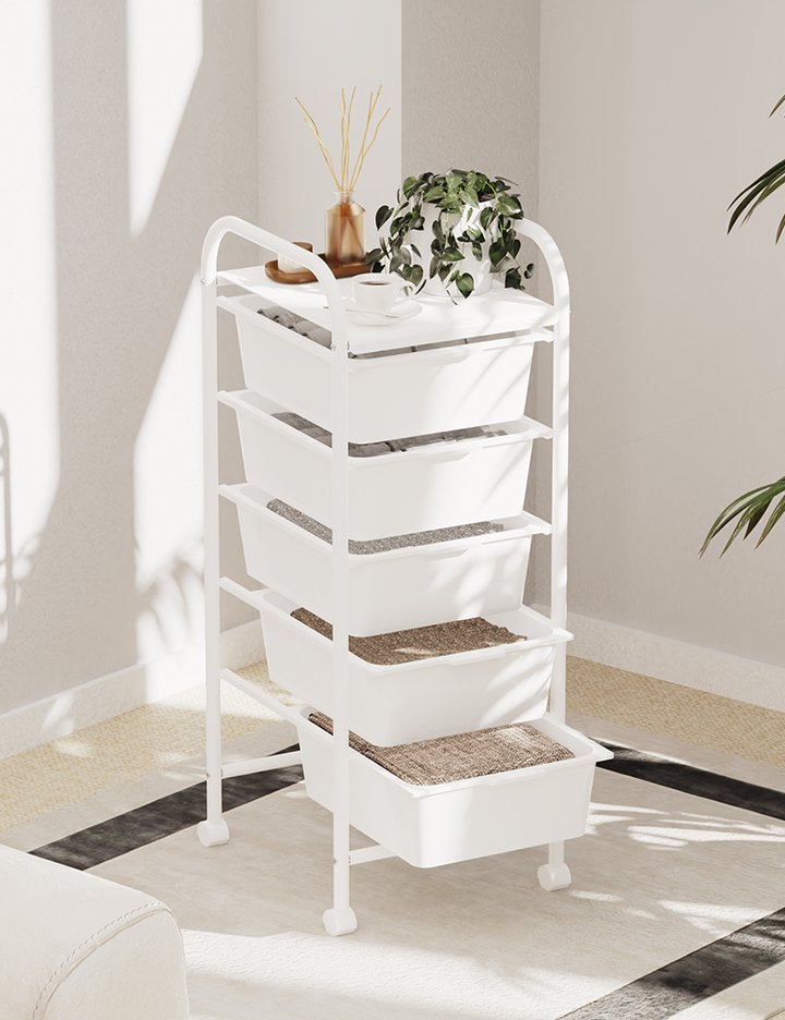 [홈비] 무베즈 이동식 트롤리 서랍장 2종 (택1)