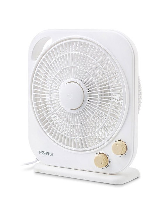 [모리츠] 큐티 탁상용 박스형 선풍기 MO-10BF 컴팩트 사이즈 (MO-10BF)