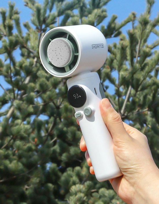 [모리츠] 휴대용 핸디 선풍기 급속 냉각 핸디에어컨 MOF-5W4000IC (MOF-5W4000IC)