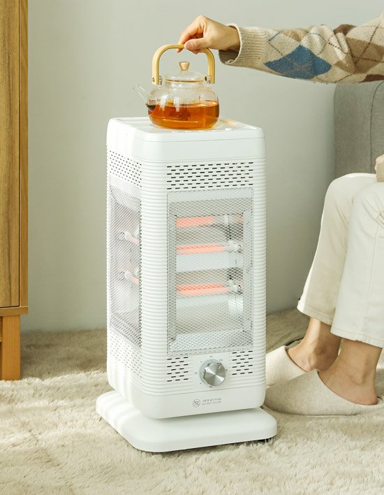 [신일] 상단 보온 플레이트 오방향 전기히터 오방난로 전기난로 (신일 상단보온 오방난로)