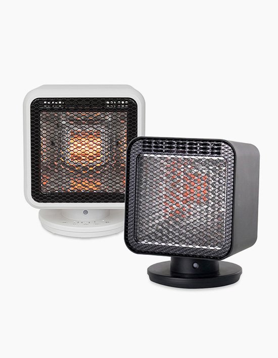 [모리츠] 발열증폭 리플렉터 히터 화이트 MEH-ECO400WH/블랙MEH-ECO808BL