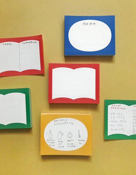 [하우키즈풀] 메모패드 세트 4종 (택1)