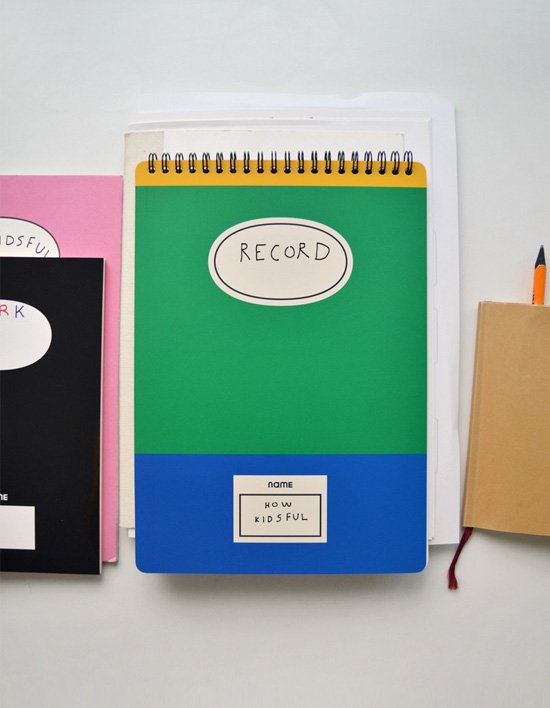 [하우키즈풀] 스프링노트 4종 (택1)