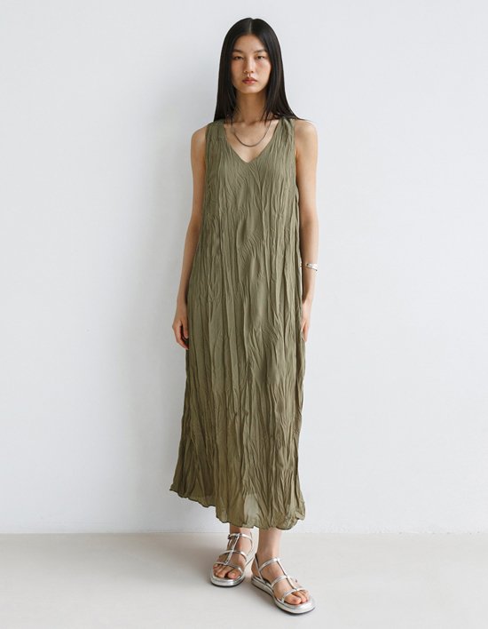 [모어서울] 넬 링클 드레스