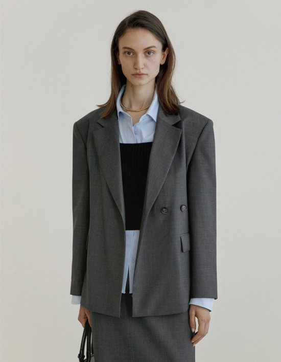 [모어서울] 멘디 울 블레이저