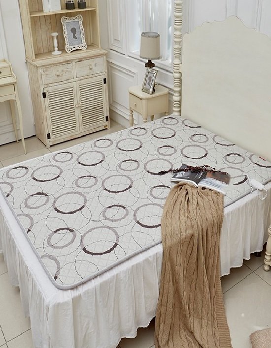 [일월]동그라미 워셔블 카본 탄소매트