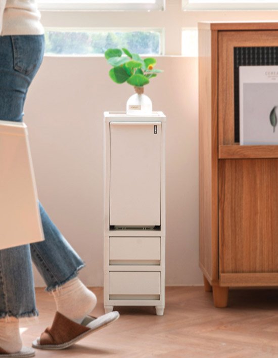 [프랑코] 스마트 서랍형 휴지통 2종 (택1)