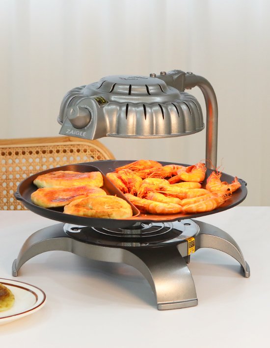 [자이글] 스마트 연기없는 전기그릴 ZG-BR3771