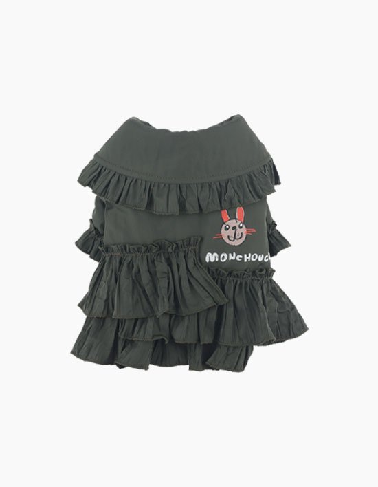 [몽슈슈] 어글리 팜 스튜던트 프릴 DOG 자켓