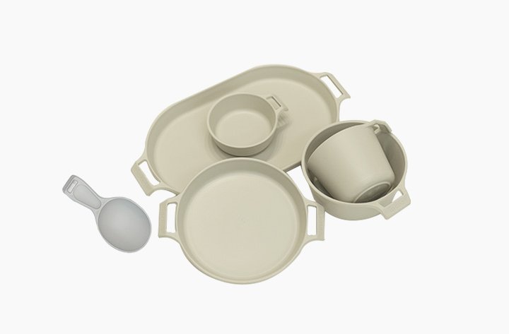 [이타카] 어썸 심플 쿡 1인 식기세트 4종 택1