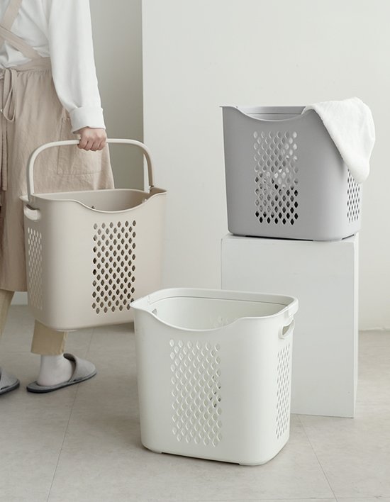 [네이쳐리빙] 손잡이가 편리한 빨래바구니 3종 (택1)
