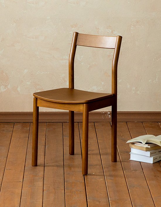 [장미맨숀] 로이 타원형 카페 원목 의자