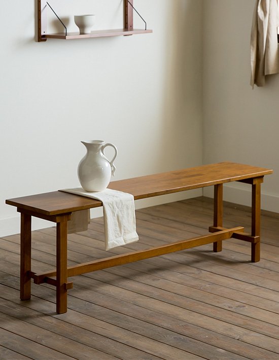 [장미맨숀] 로사 원목 카페 식탁 벤치 1400