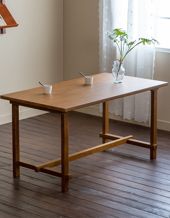 [장미맨숀] 로사 원목 다이닝 식탁/책상/카페 테이블 1400